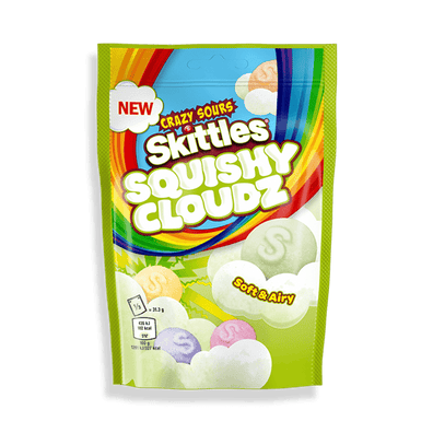Skittles Squishy Cloudz Crazy Sours Big Bag UK